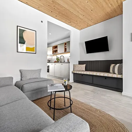 De Ole School Ferienapartments Medium-apartment 01 , Huus Stranden Lejlighed